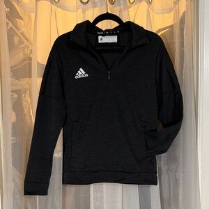 Adidas Women’s Black Zip-Up Sweater